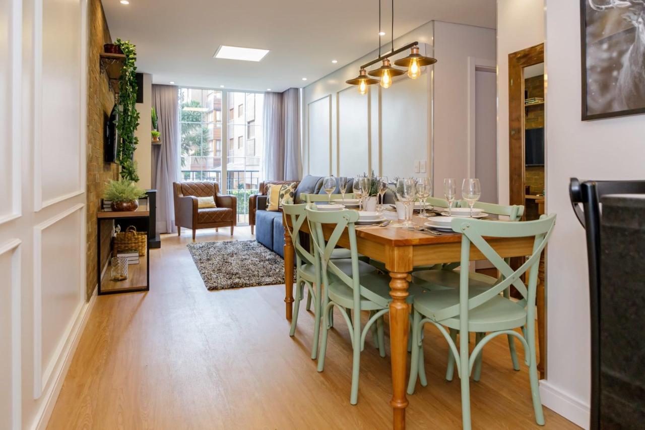 Novo Maravilhoso Apartamento No Centro - Gramado Daire Dış mekan fotoğraf